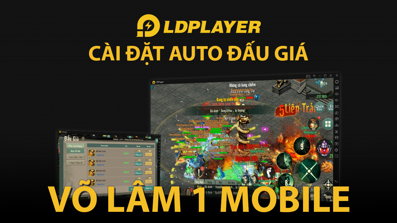 cài đặt auto đấu giá võ lâm 1 mobile