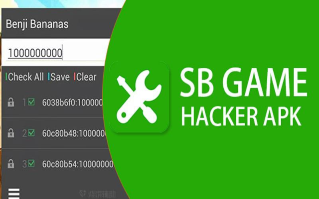 Phần mềm hack game SB game hacker apk