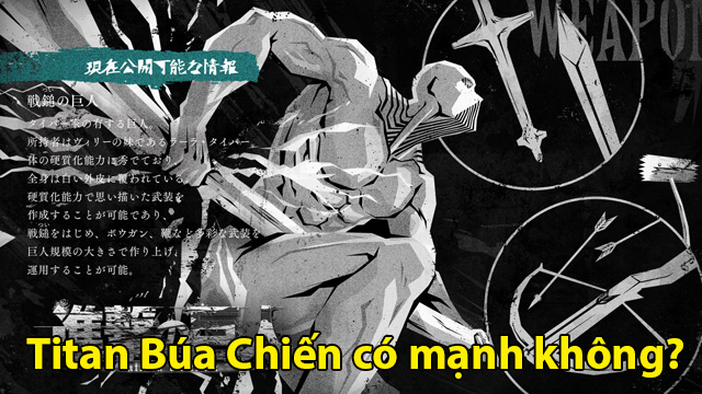 Titan búa chiến có mạnh như lời đồn